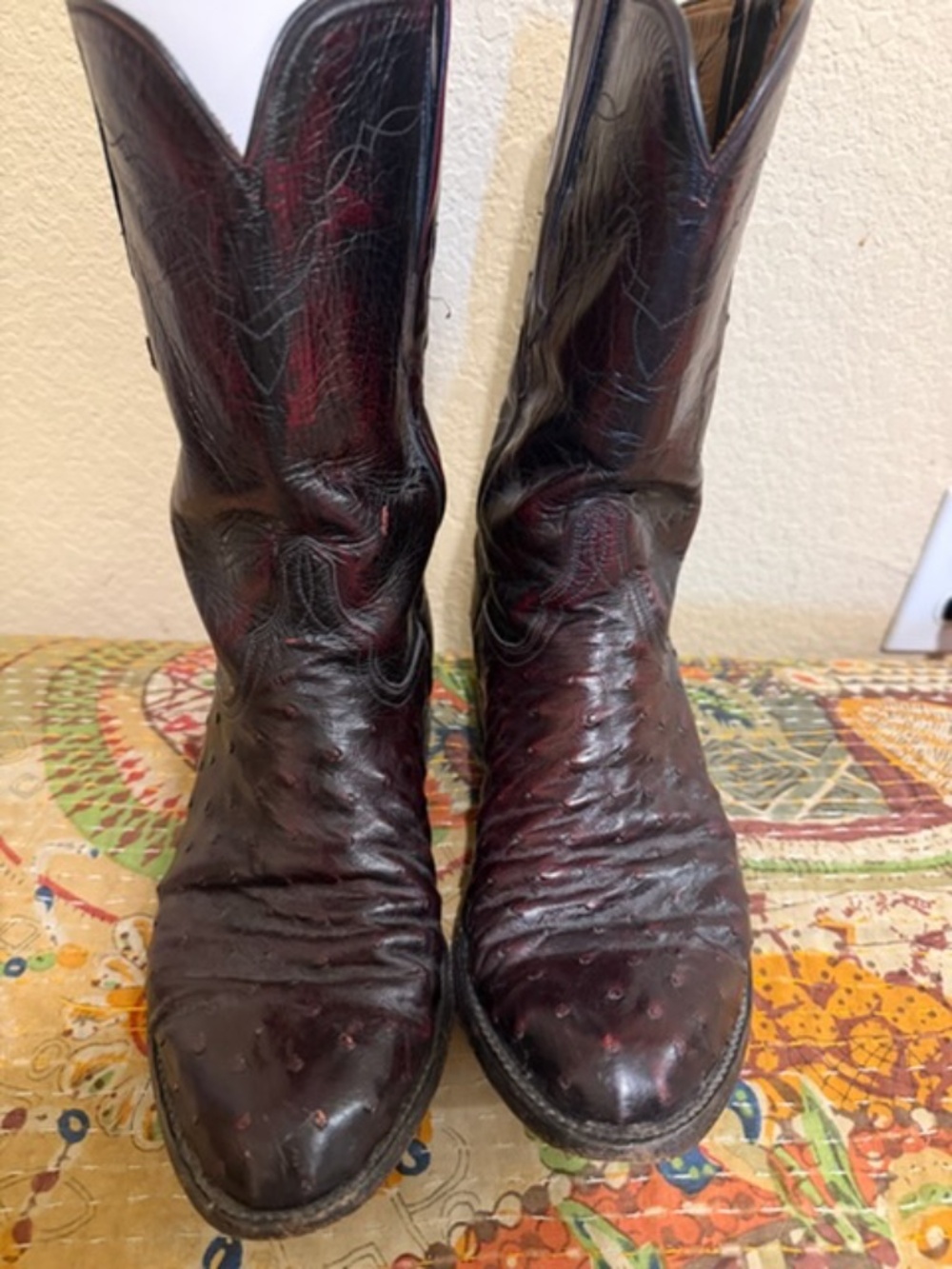 Custom Lucchese boot